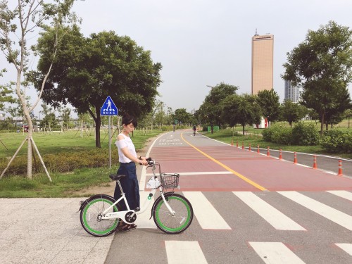 More fun with Seoul Bike at Yeouinaru Hangang Park.Get SEOUL Magazine (iOS, Android)
