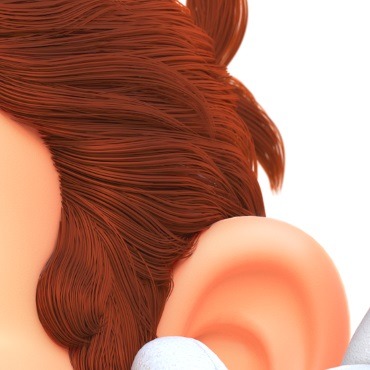 nino5571:  redpowerstar:  suppermariobroth:  In one particular piece of official art for Super Mario Odyssey, Mario’s hair is rendered in great detail. Zooming in to the part above his ear, we can see what appears to be a single gray hair. This seems