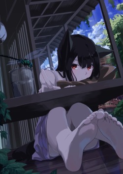 lizzies-cafe-2002:   みきさいさんのツイート: “夏といえば黒髪ワンピけもみみ…
