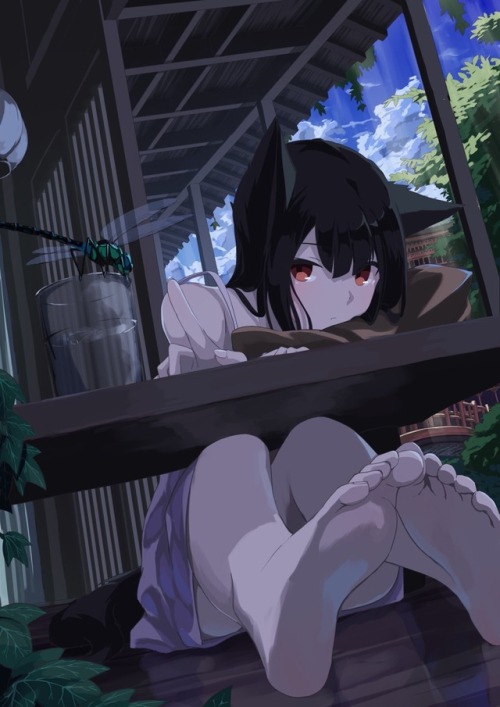 lizzies-cafe-2002:   みきさいさんのツイート: “夏といえば黒髪ワンピけもみみ… ” 