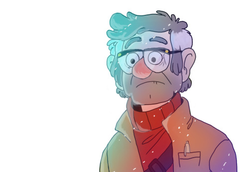 cirilee:  Ford has seen some shit.inspired by/a redraw of this wonderful post ouo 