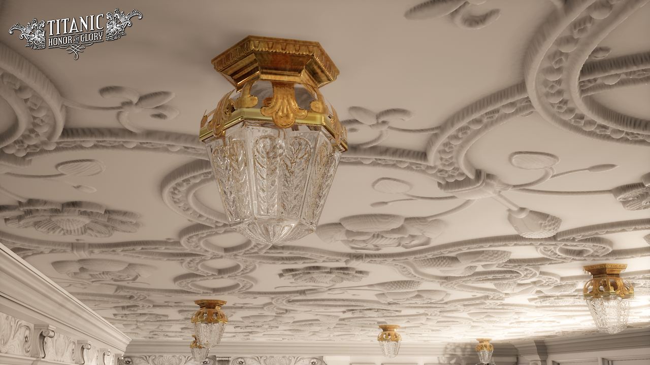 magnificenttitanic:    Titanic: Honor and Glory - Demo 3 - Light Fixtures Titanic