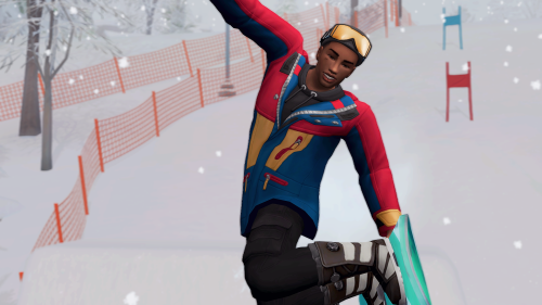 Meanwhile Storms life of adventure is taking off nicely, he got a job snowboarding. 