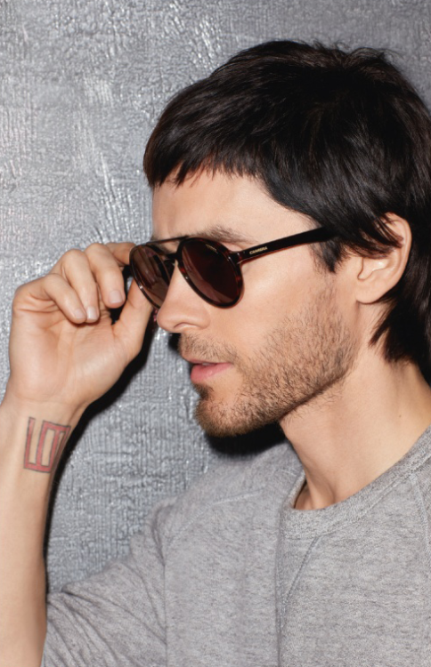 letosource:Jared Leto in the new 2017 Carrera Eyewear campaign