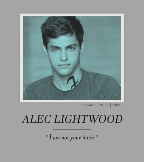 bookandbunnies:  The shadowhunters ( and beloved simon)   my favourtie single-lined quotes [tv show edition *EEKKKK*]