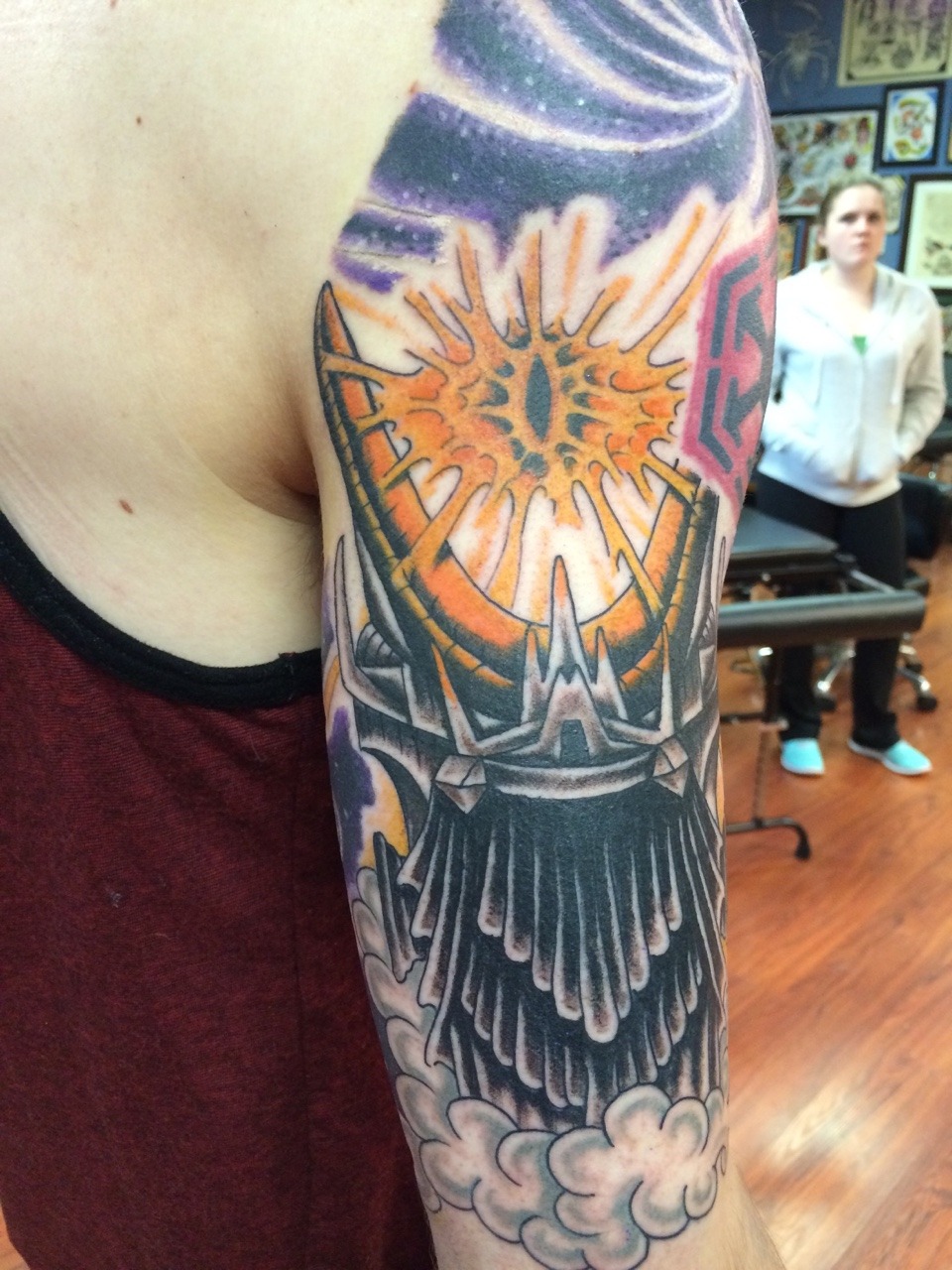 1337tattoos:  Done in Spokane wa. At no surrender tattoo by andrew edlin @noxluck​submitted