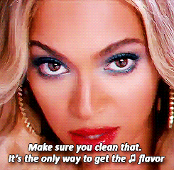 fuckyesbeyonce:  beyoncekingdom:  BEYONCÉ one liners  bum