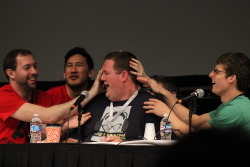 bristlee1:  A favorite moment from the panel.