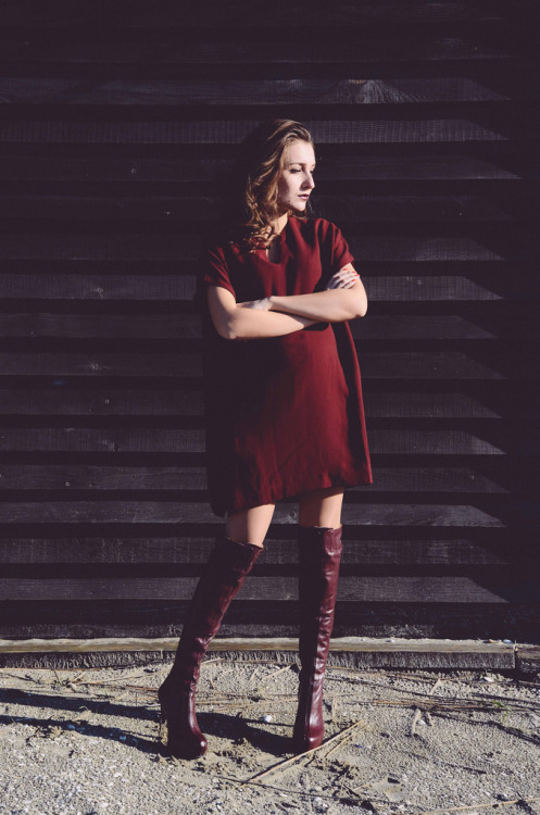 angryeaglebr:  #over #knee #boots #red