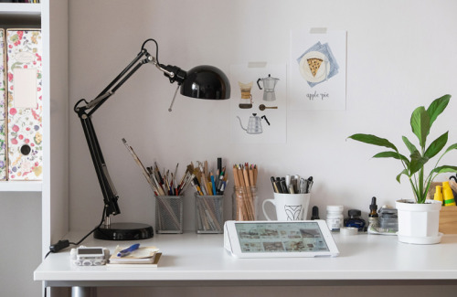 studyfuzzy - My workspace by Anna Bieniek on flickr