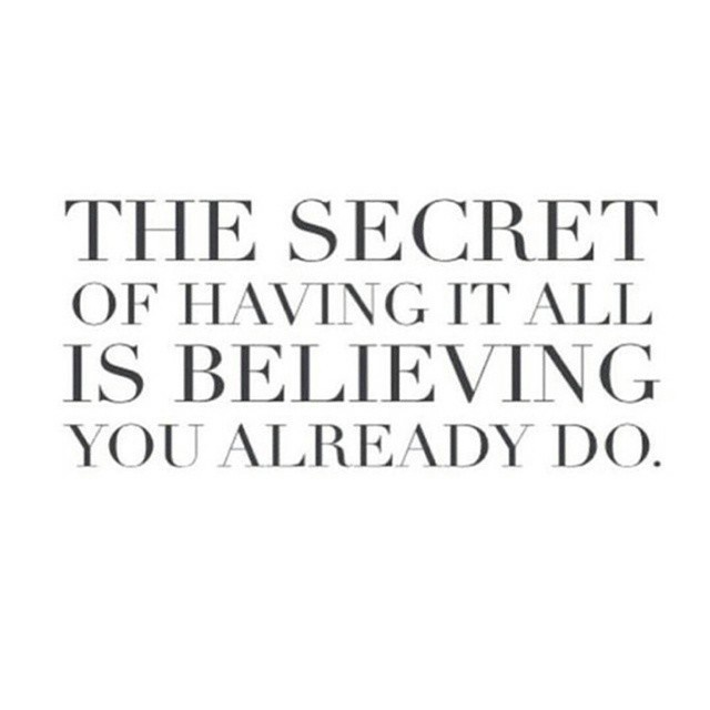 devsui47:  This goes along with believing and acting as the person you want to be.