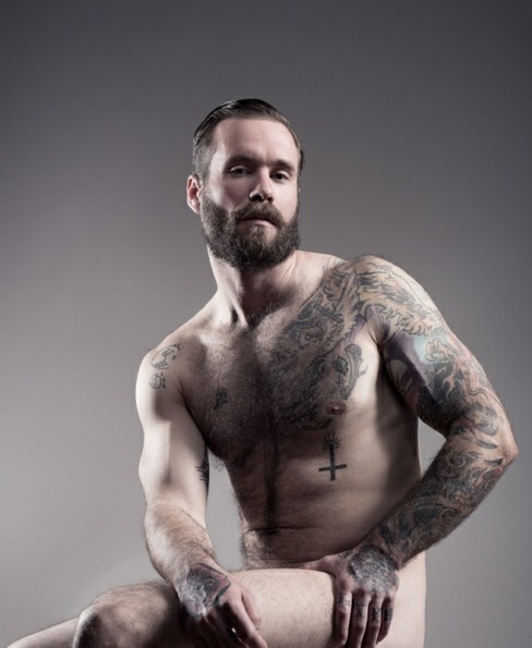 denverdaddydawg:  3.23.14  Tatts, fur, beard x5  Super sexy dad.