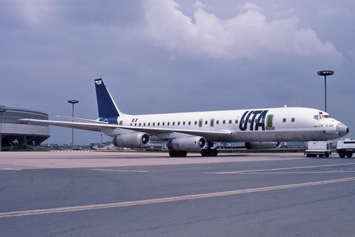 UTA Livery Was A Combination Of The Colors Of UAT And TAI ( They Merged To Form UTA). For A Couple Of