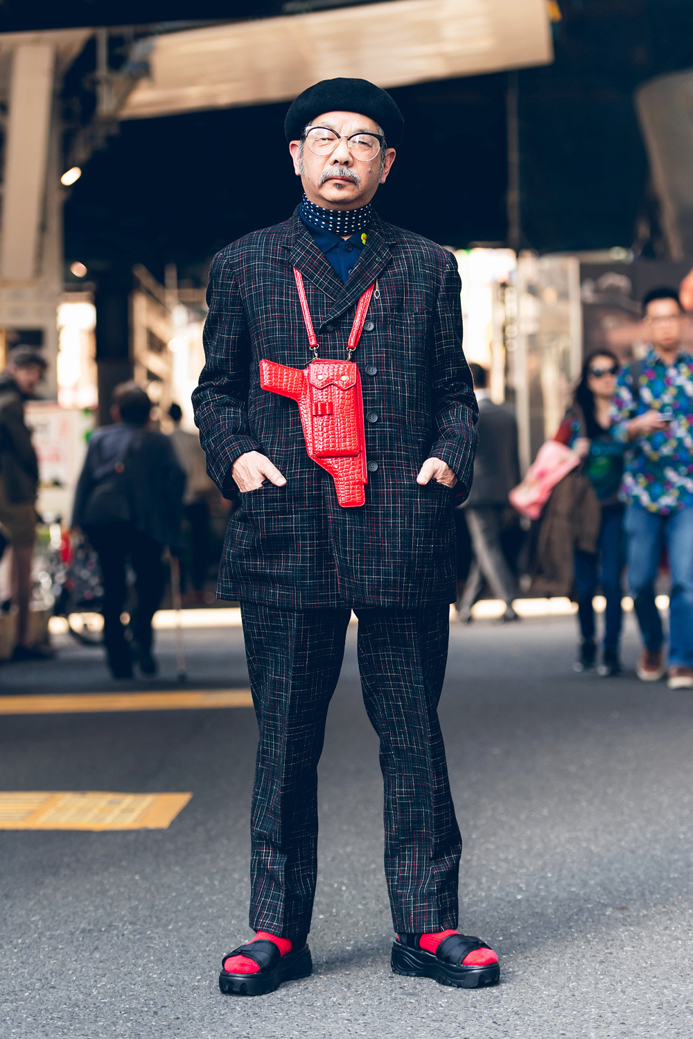 tokyo-fashion:  Tokyo Fashion Week Day 3 Street Snaps shot for Vogue USA. We are