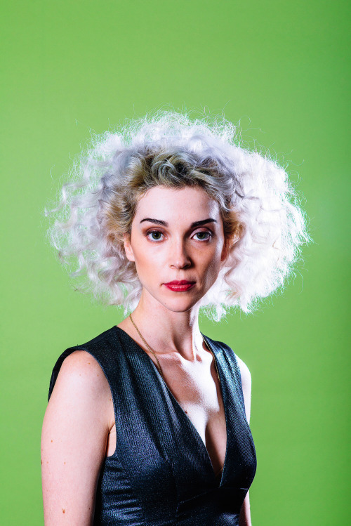 sylviagetyourheadouttheoven:  St. Vincent - DIY Magazine - March 2014 