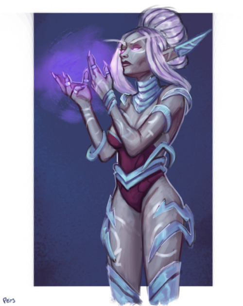 pebster: my first Nightborne had to be a thot queen ty