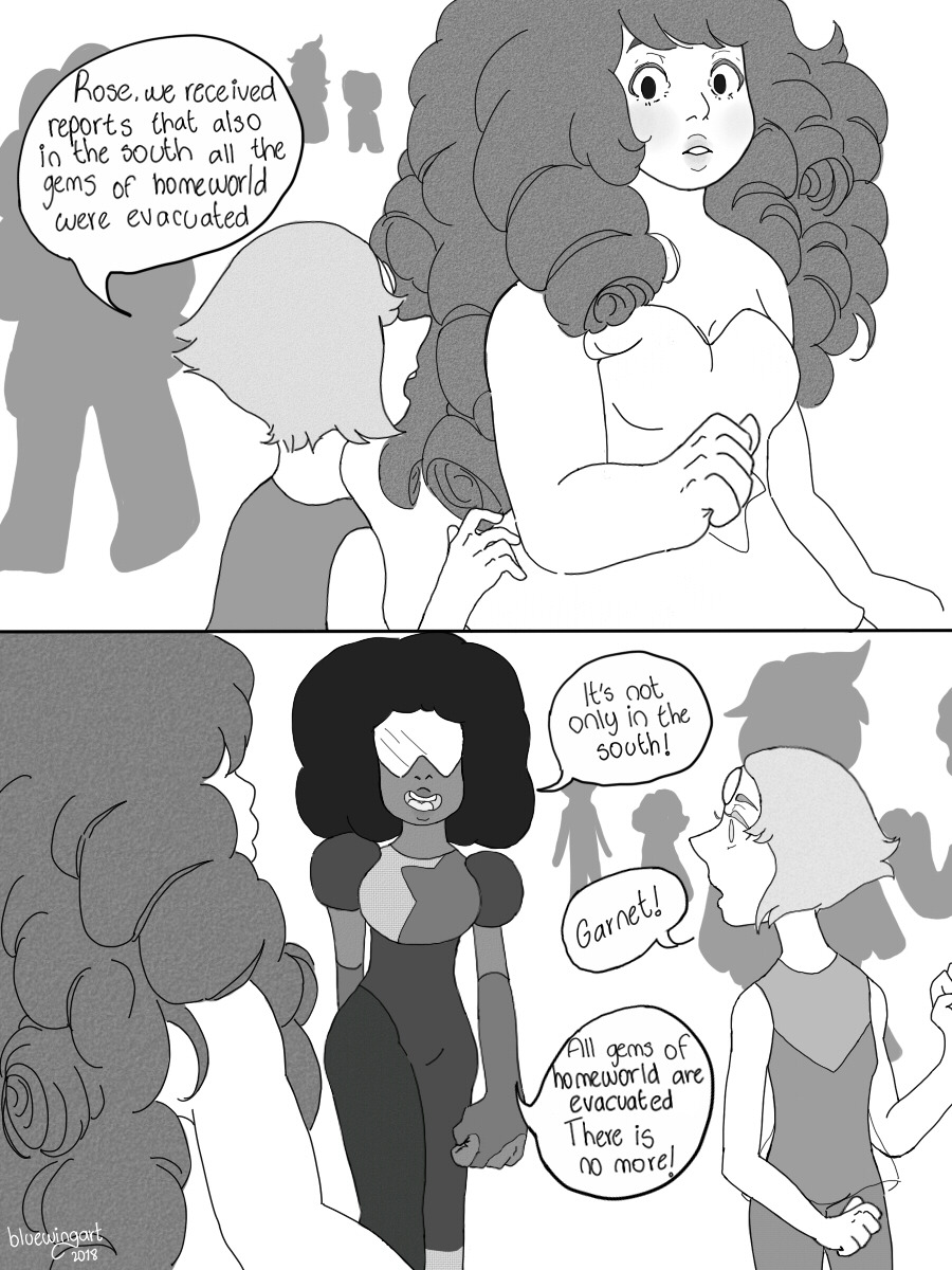 bluewingart: The happiness before the disaster