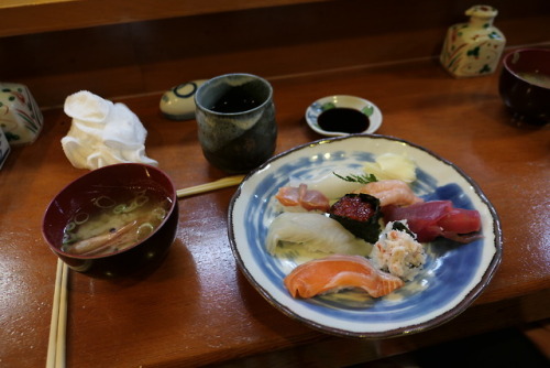 Kanazawa SushiKanazawa, JapanOctober 2018We found a small sushi restaurant thanks to the help of the