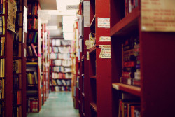 booksandtea:  Just one small section of this massive used-books store. by 3n on Flickr. 