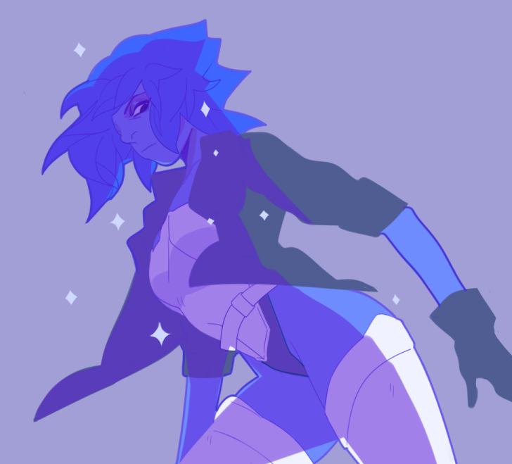 atta:  ghost in the shell lapis, as part of an art trade with the lovely @stephanierowe-art