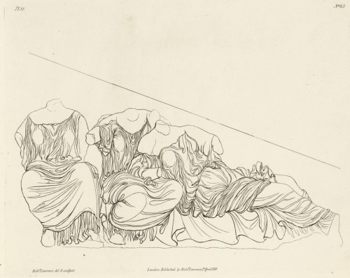 design-is-fine:Thomas Davison, The Fates, 1818. Originally situated as a group of three female 