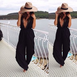 malyshevel:  saboskirt:  The extremely beautiful @kateboissett wears the demure pantsuit in black, get yours now at #SaboSkirt.com   Follow me on Instagram @malyshevel