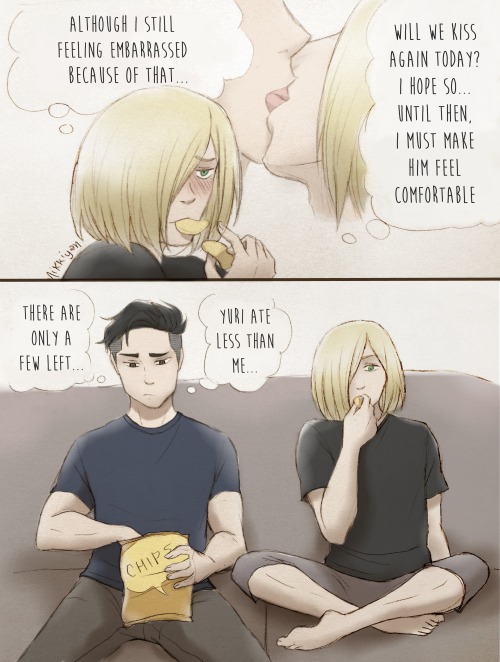 nikkiyan: Maybe next time, Otabek! xDOtaYuri Christmas kiss - Part 3 Part 1 | Part 2