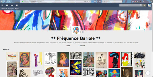 Hi !Here is my exclusive new blog &ldquo; Frequence Bariole &rdquo; !You can now see some nice pictu