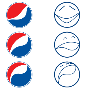 aferretlee:  truedoommurderhead:  anarchacannibalism:  canonicalmomentum:  nostalgebraist:  ghostdunk:  from the ARNELL GROUP’s “BREATHTAKING” Pepsi logo redesign document from 2009  “Pepsi Geometries: Perimeter Oscillations”  accurate