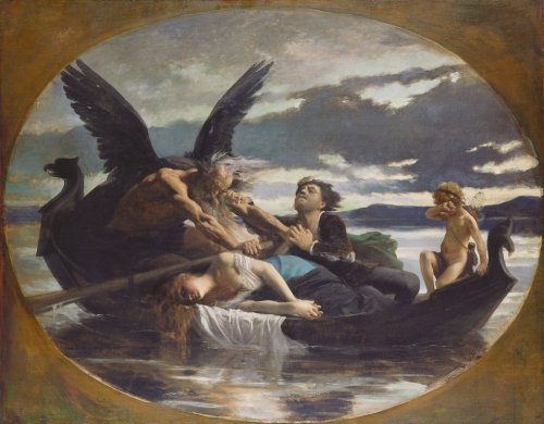 dekehlmark:  Edouard Debat-Ponsan (1847-1913), L’Amour Meurt avec le Temps - 1872