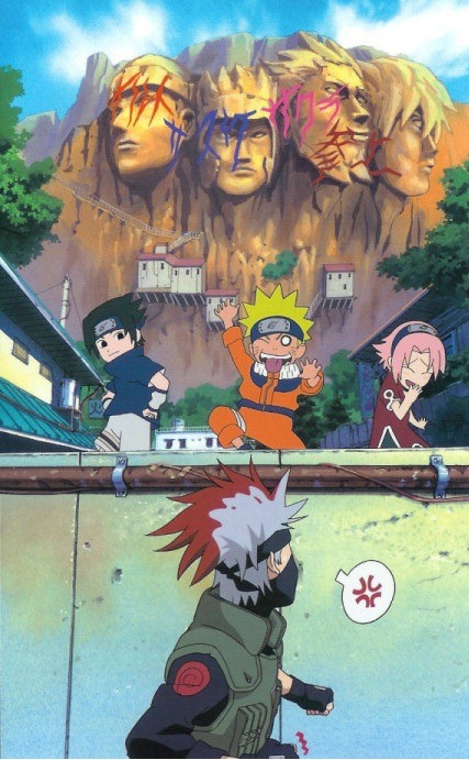 uchihasasukerules: Team 7 || Official images of covers and posters 