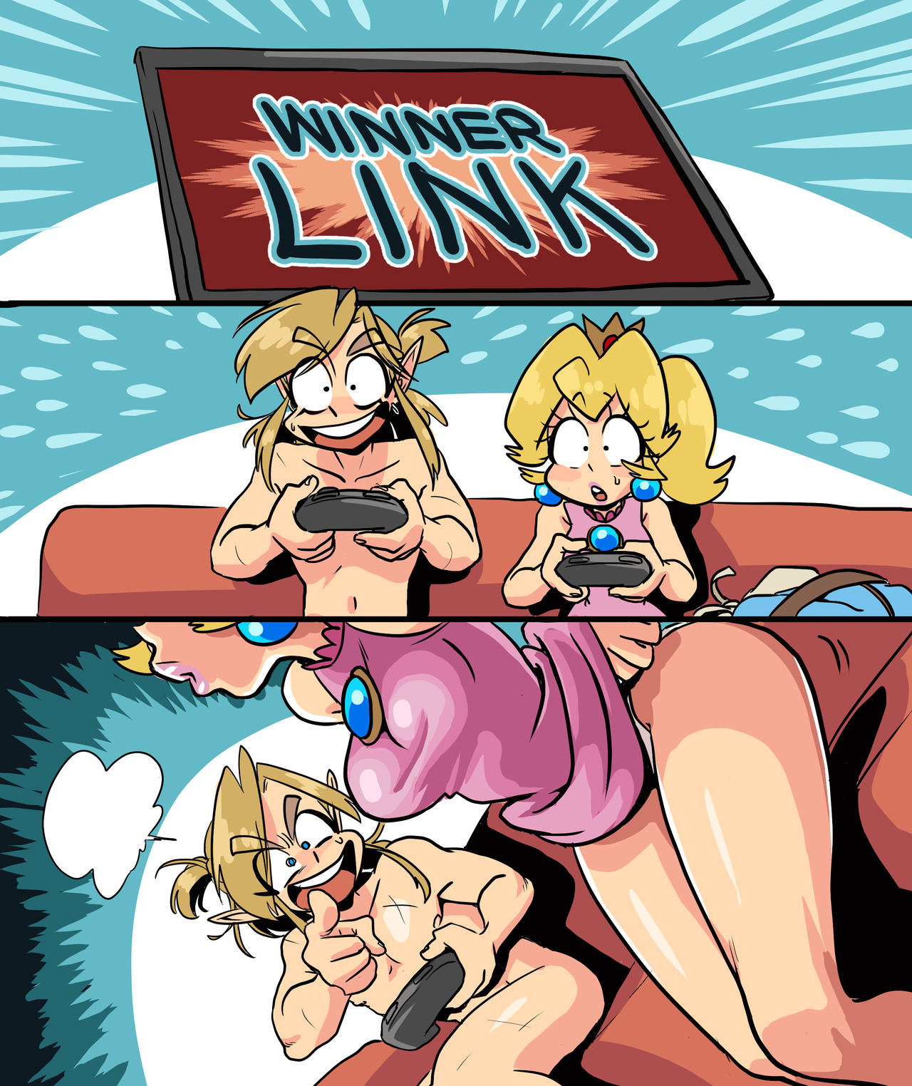 dconthedancefloor:  Peach never lose In all kinds of ways &gt;:3cmore Link x