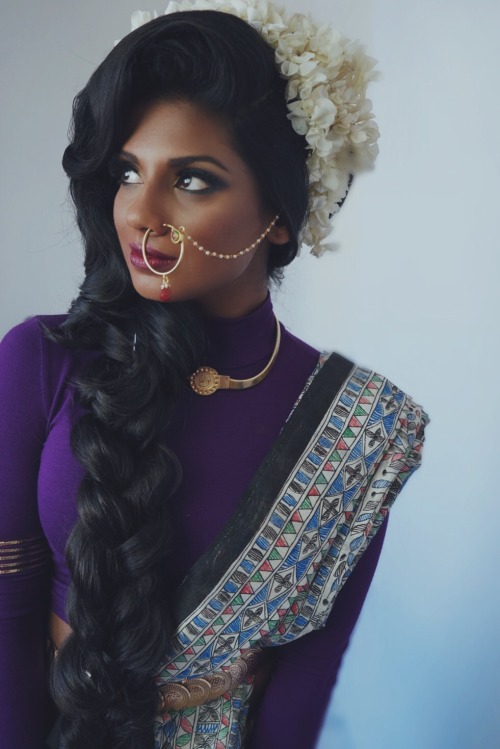 ravbbeautyconcepts: The Monochromatic Bride Hair &amp; Makeup: Rav Brar Photo/Styling: Kaashni B