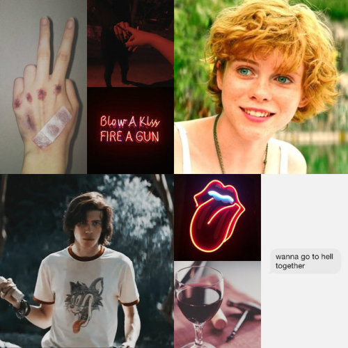 Beverly Marsh + Patrick Hockstetter | Requested by @jinxace | I don’t know much about these characte