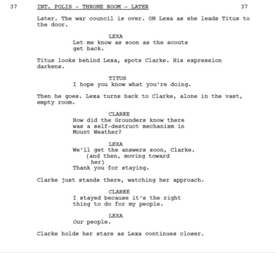 Hey, guys!Thanks again for watching with us last night– it was da BOMB.  (Too soon?  Too lame?  Both?)Regardless, to thank you, here’s an excerpt from the episode’s script (written by Kim Shumway).  Enjoy!Thanks again for being such great