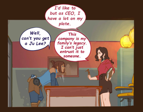 Korra and Asami Adventure: Chapter 1 Panel 1 to 9 out of 28A new dilemma arises for Korra and Asami 