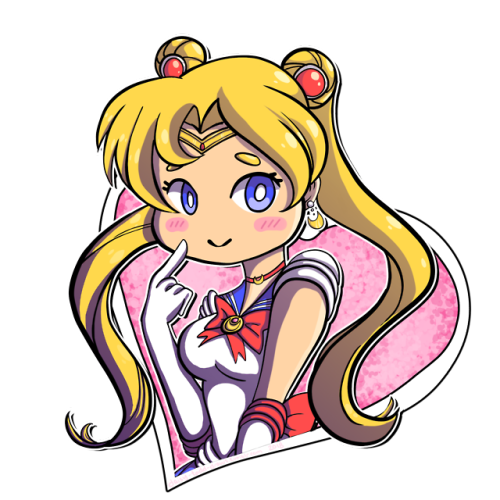 daisy-todd-draws: Made a Sailor Moon today for some reason! I haven’t watched sailor moon rece
