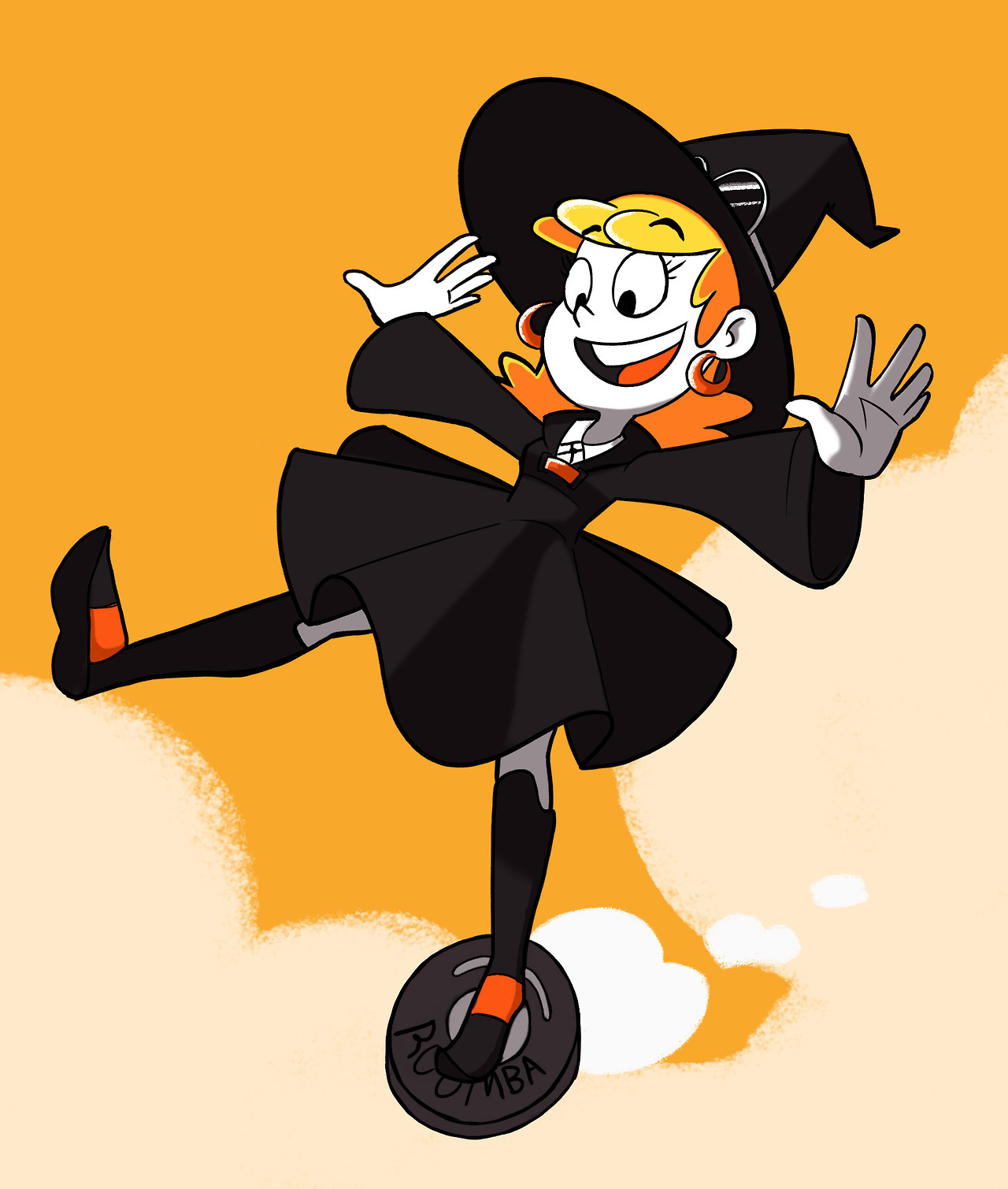 josephwangart:  Joe’s Halloween Challenge Day 17   (13) Leni Loud (1) Witch   