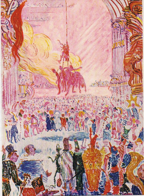 trulyvincent: James Sidney Edouard, Baron Ensor (13 April 1860 – 19 November 1949) was a Belgian pai