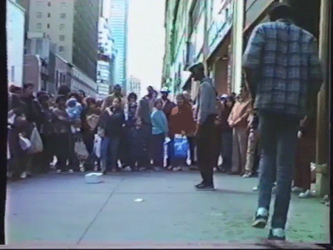 NYC street dancers in the 80s