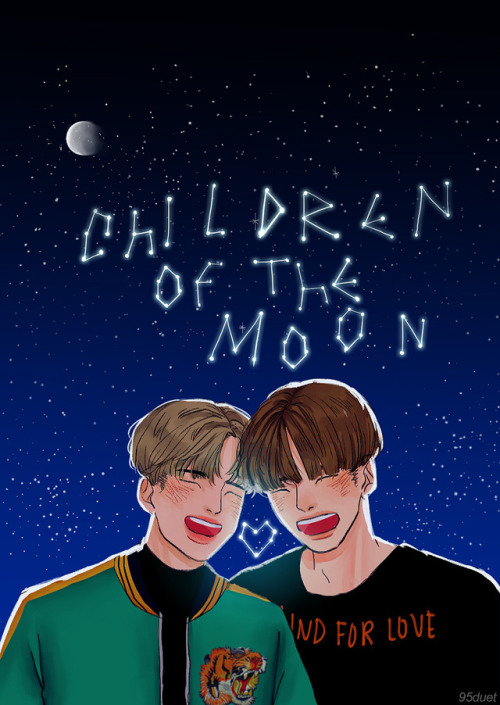 the moon and his little star; they have each other. 