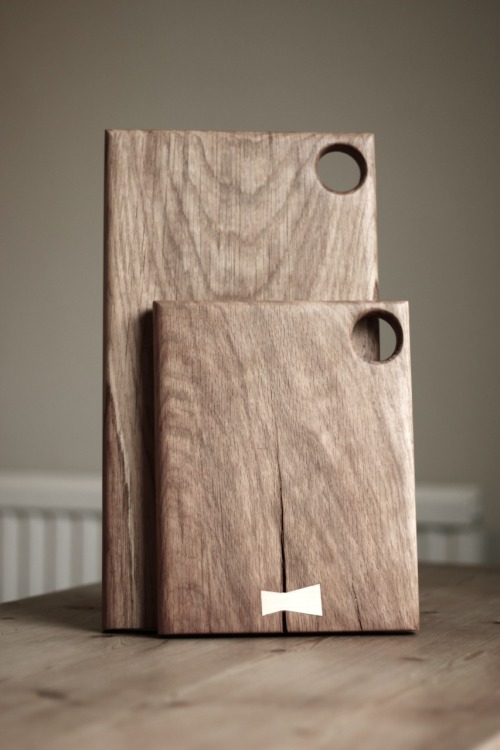 headandhaft: “The shape and style of the boards is usually dictated my the piece of wood, high