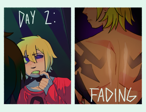 TWEWYTOBER Day 2: FadingThis time around, I wanted to focus on the aftermath of the game. For Rhyme,