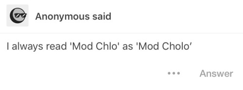 I&rsquo;m officially changing my name to cholo