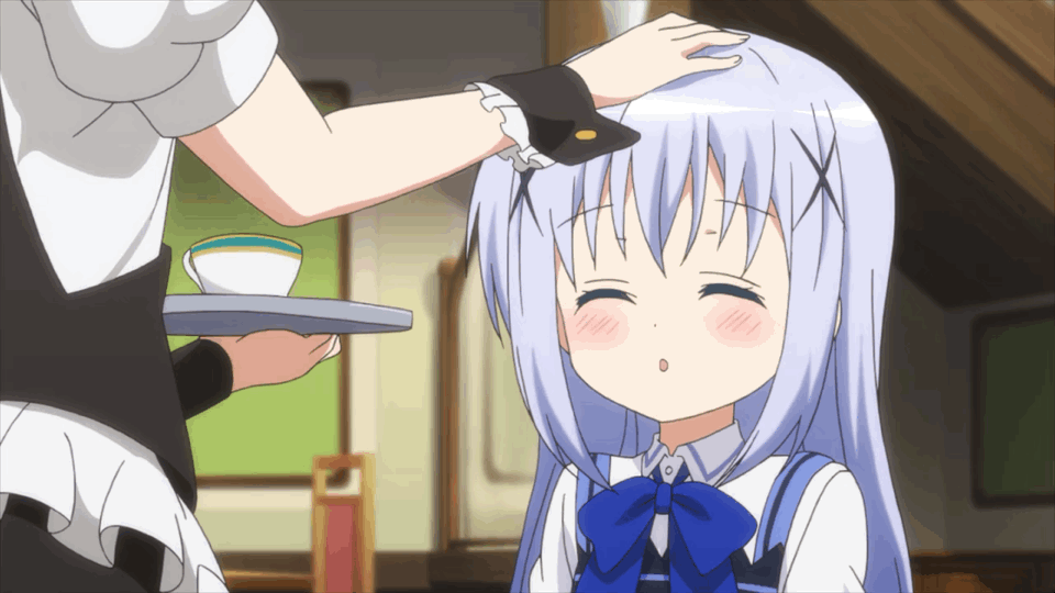 Cute Anime Girls — Head Pat