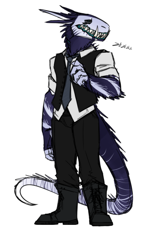 hellssovereign:  i had to wear a suit ish thingy for something and i dont know how anyone can wear one comfortably  