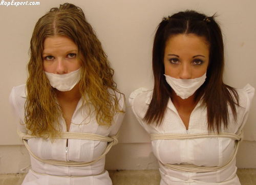 bondagehedgehog:  Madison Brooks and Destiny adult photos