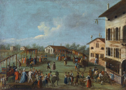speciesbarocus:Gabriele Bella - Market, Veneto (c. 1799). [x]