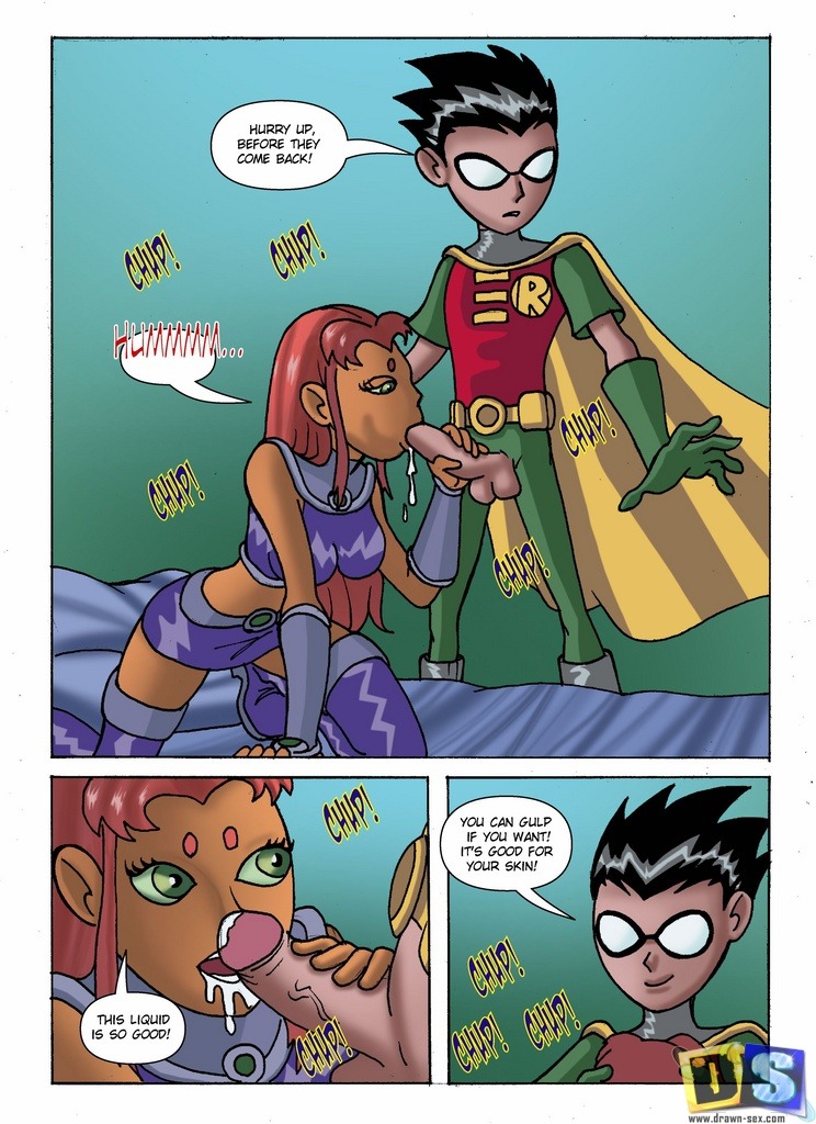 bigcomixgifs:  Teen Titans: Robin &amp; Starfire