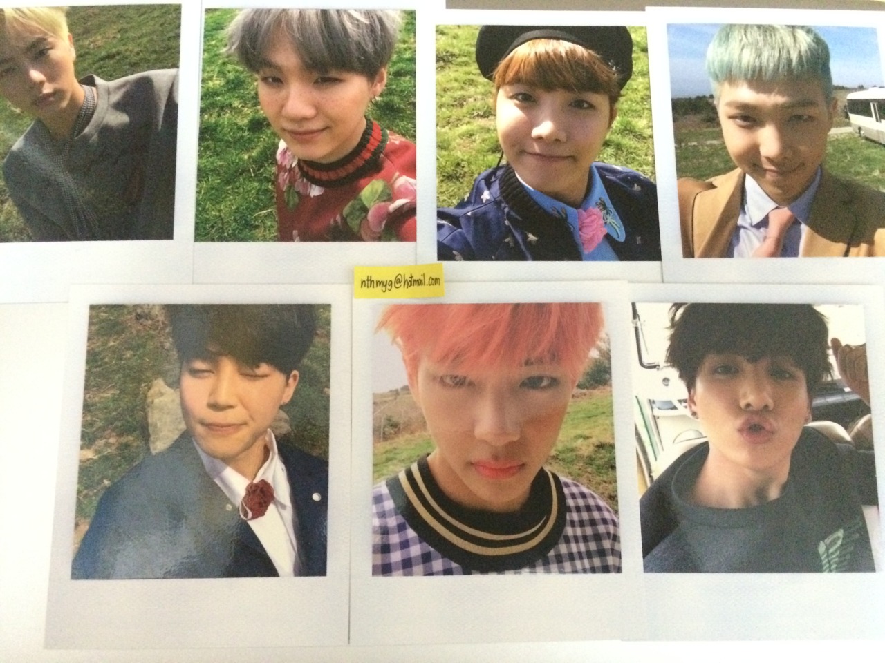 BTS photocard sale — WTS -YF jimin/v/jk 13usd/each -YF...
